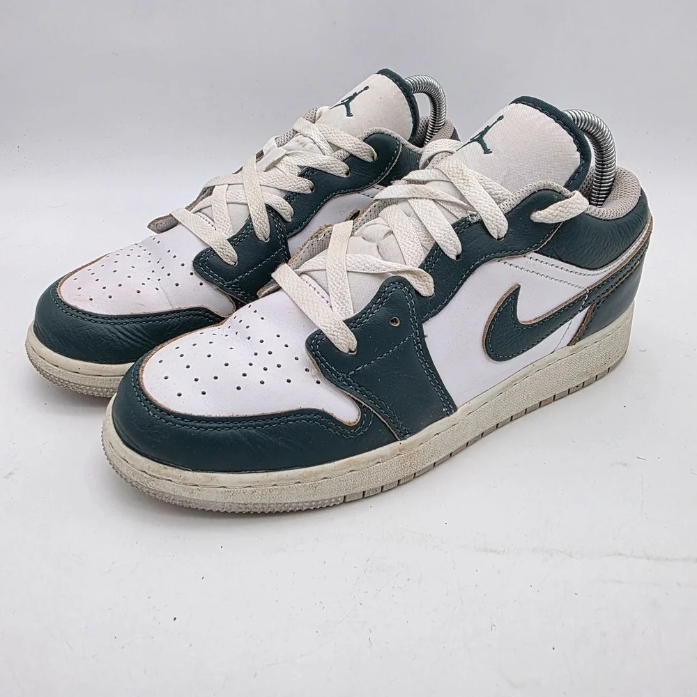 Nike Air Jordan 1 Low SE GS Oxidized Green/White FQ8041-300 7Y Youth